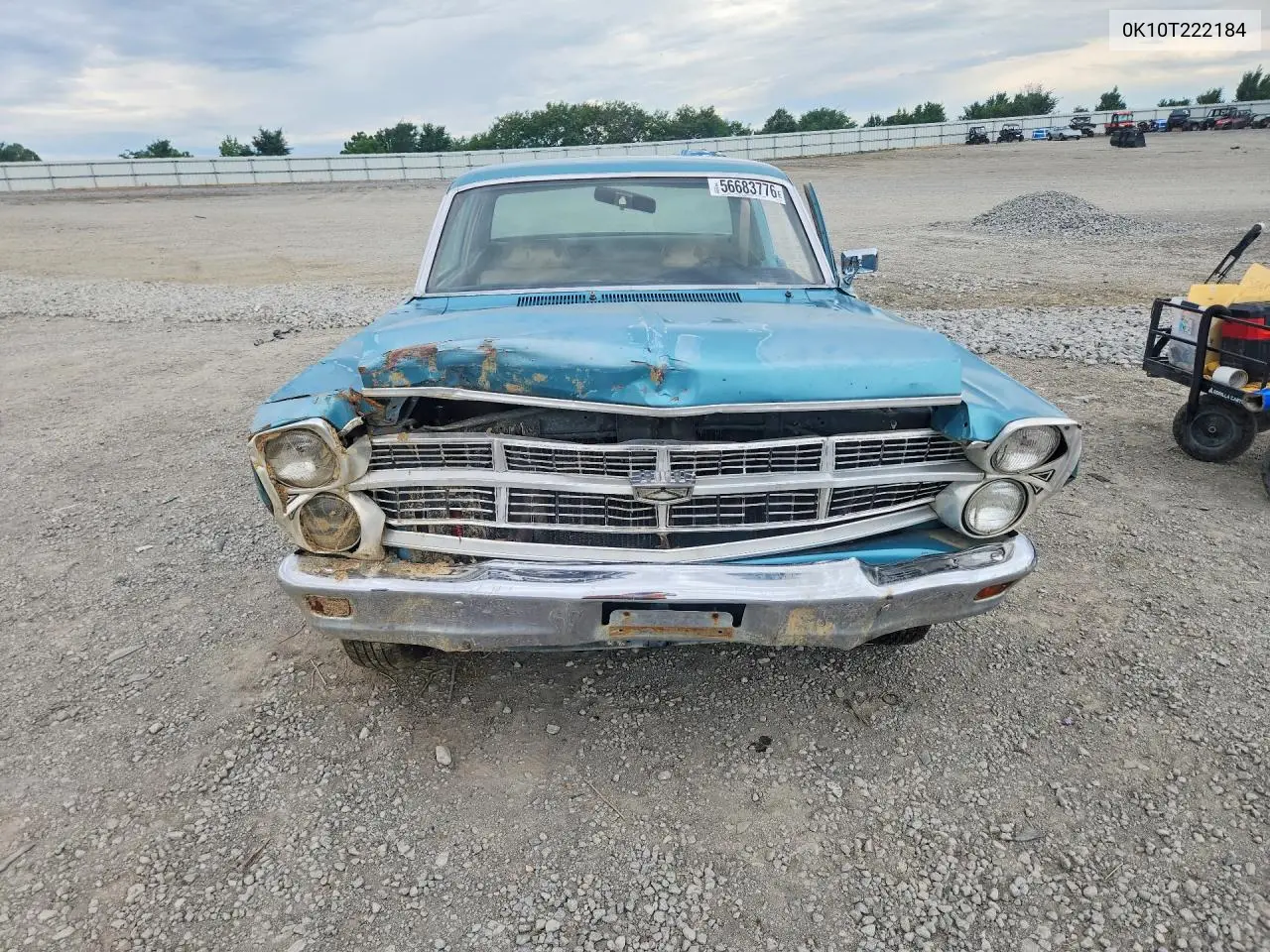 1970 Ford Falcon VIN: 0K10T222184 Lot: 56683776