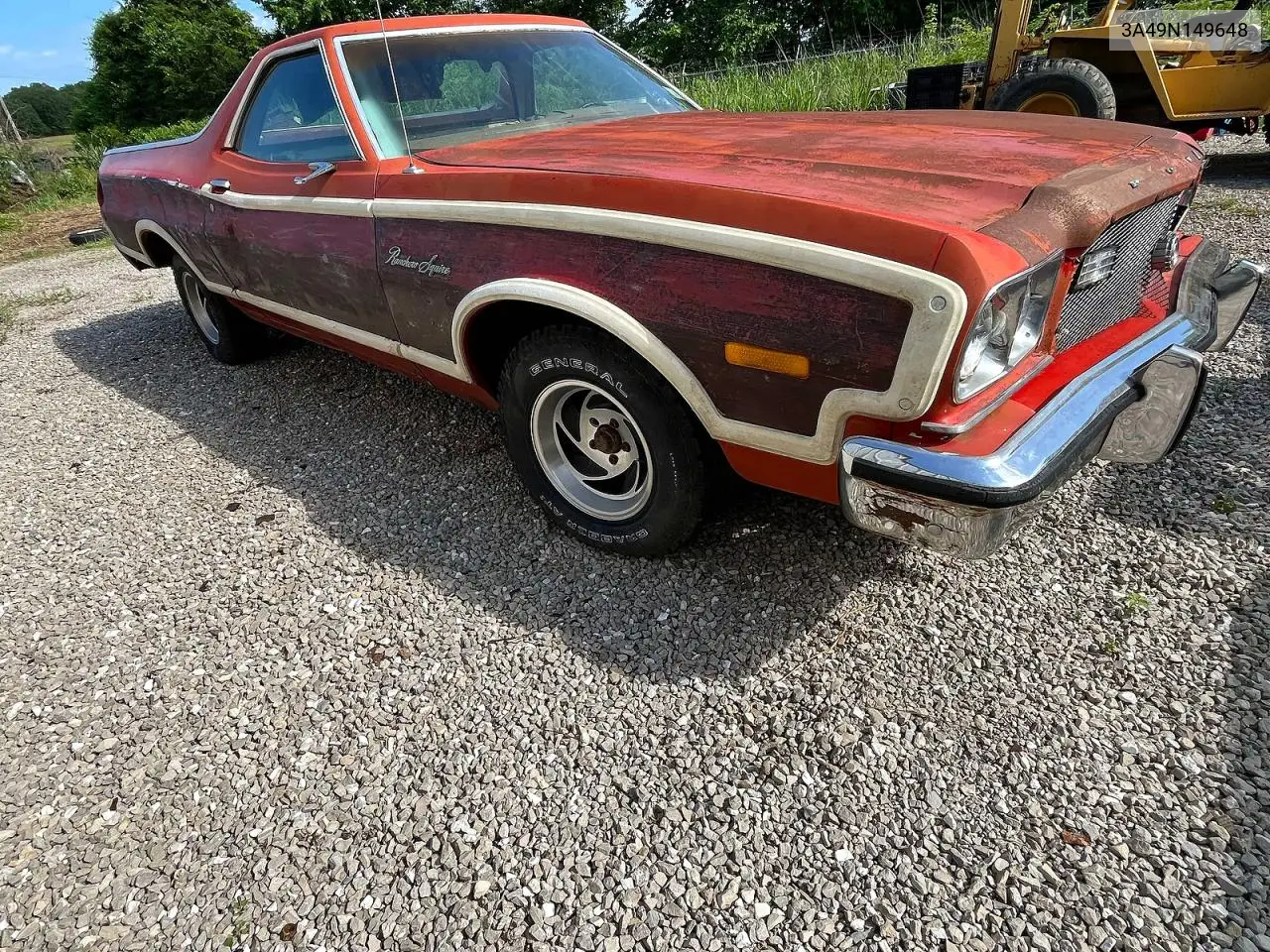 1973 Ford Ranchero Squire VIN: 3A49N149648 Lot: 56547466
