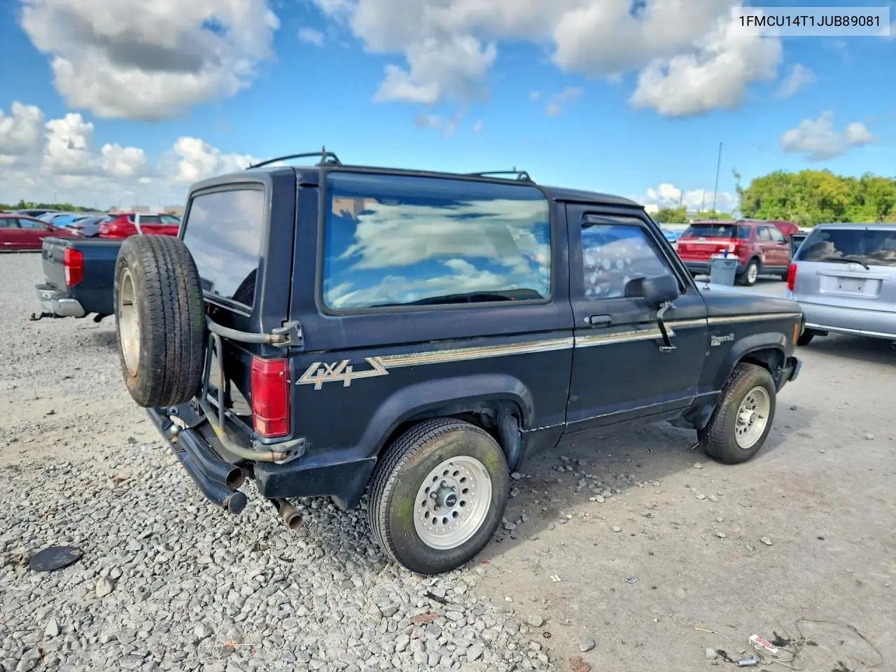 1988 Ford Bronco Ii VIN: 1FMCU14T1JUB89081 Lot: 54440946