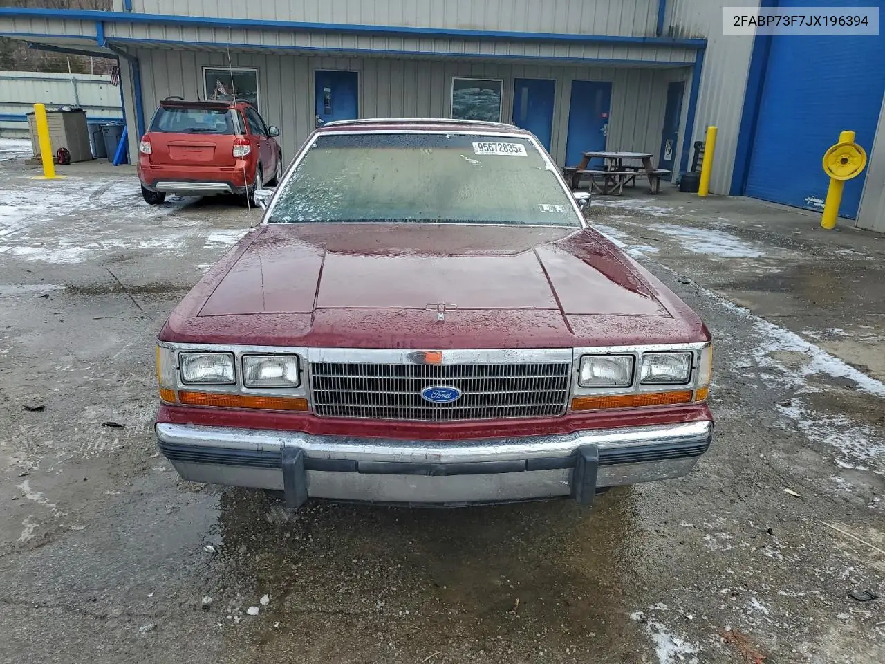 1988 Ford Crown Victoria VIN: 2FABP73F7JX196394 Lot: 95672835