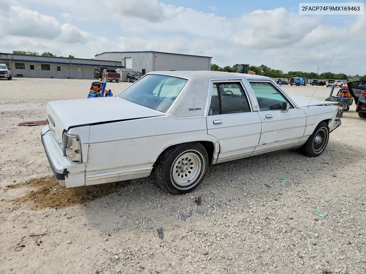 1991 Ford Crown Victoria Lx VIN: 2FACP74F9MX169463 Lot: 58614056