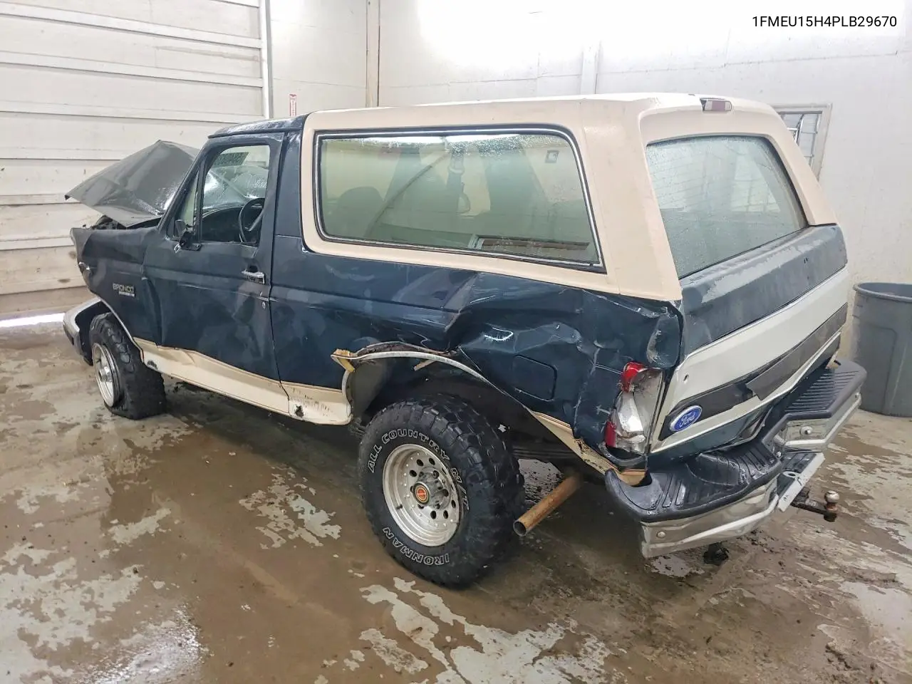 1993 Ford Bronco U100 VIN: 1FMEU15H4PLB29670 Lot: 58408386