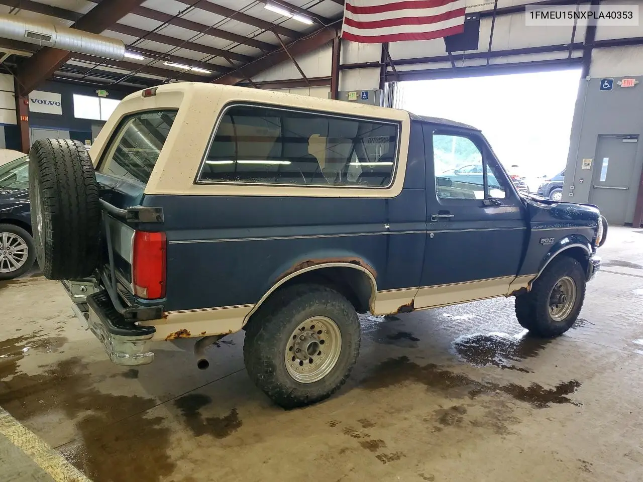 1993 Ford Bronco U100 VIN: 1FMEU15NXPLA40353 Lot: 59602716