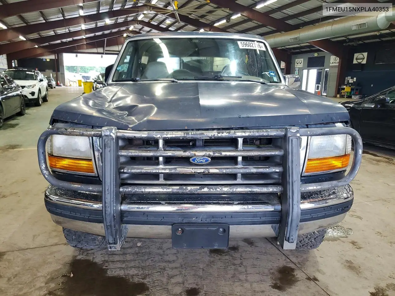 1993 Ford Bronco U100 VIN: 1FMEU15NXPLA40353 Lot: 59602716