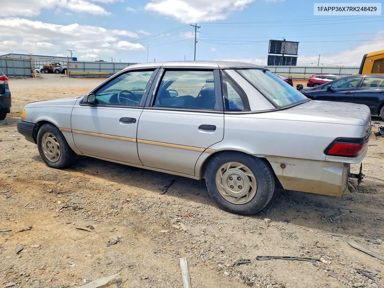 1994 Ford Tempo Gl VIN: 1FAPP36X7RK248429 Lot: 53432246