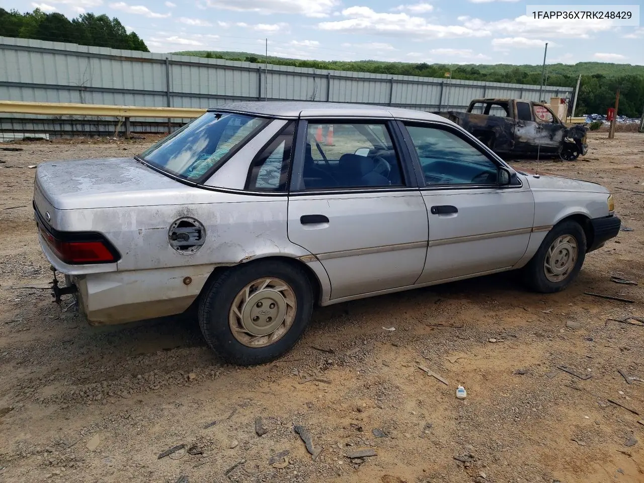 1994 Ford Tempo Gl VIN: 1FAPP36X7RK248429 Lot: 53432246