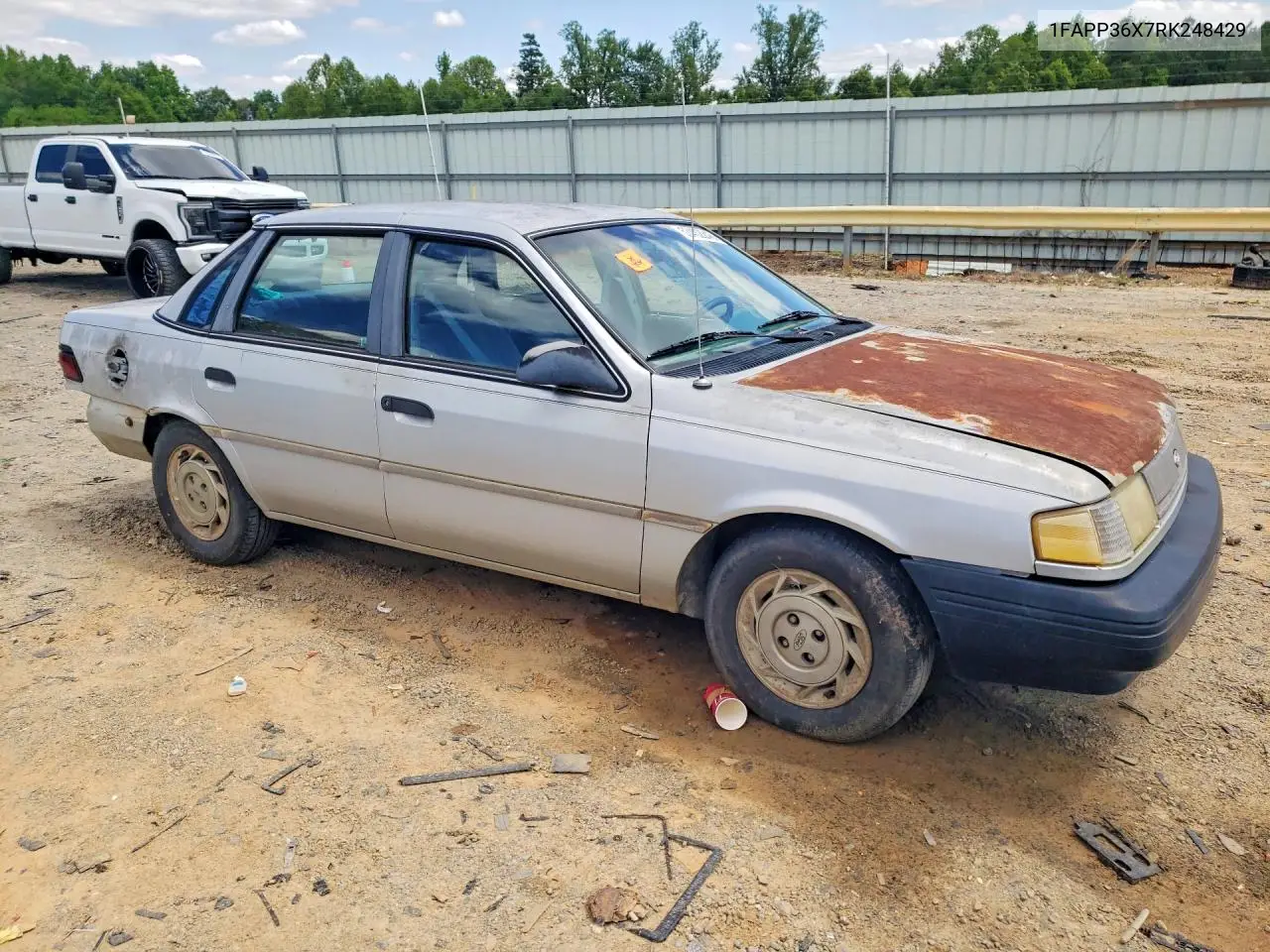 1994 Ford Tempo Gl VIN: 1FAPP36X7RK248429 Lot: 53432246