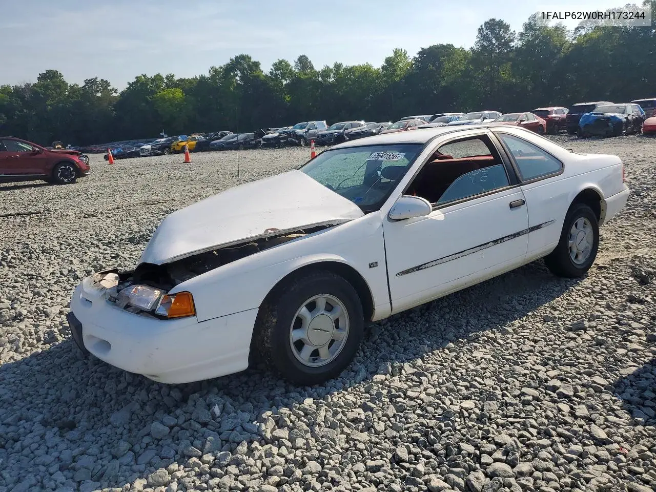 1994 Ford Thunderbird Lx VIN: 1FALP62W0RH173244 Lot: 55941656