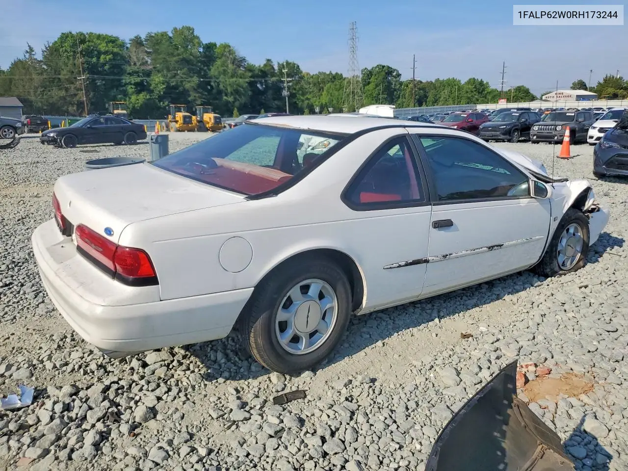 1994 Ford Thunderbird Lx VIN: 1FALP62W0RH173244 Lot: 55941656