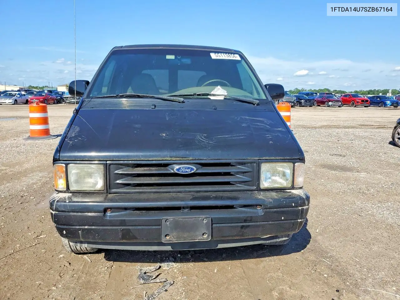 1995 Ford Aerostar VIN: 1FTDA14U7SZB67164 Lot: 55113856