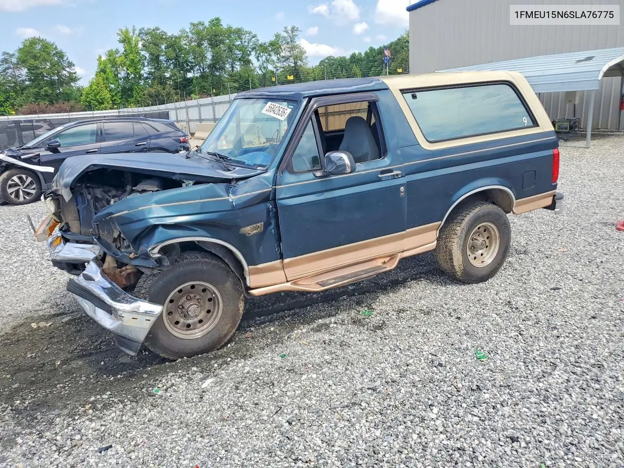 1995 Ford Bronco U100 VIN: 1FMEU15N6SLA76775 Lot: 56842636