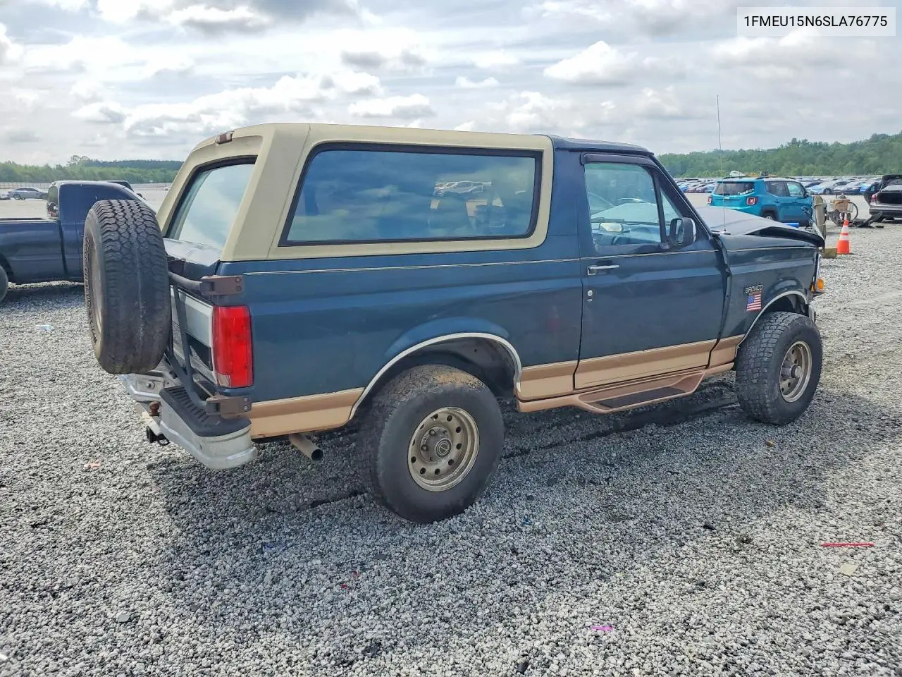 1995 Ford Bronco U100 VIN: 1FMEU15N6SLA76775 Lot: 56842636