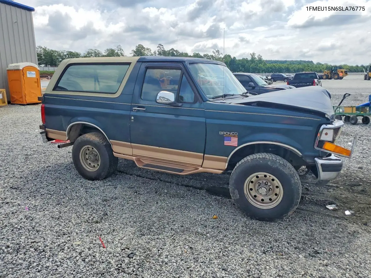 1995 Ford Bronco U100 VIN: 1FMEU15N6SLA76775 Lot: 56842636