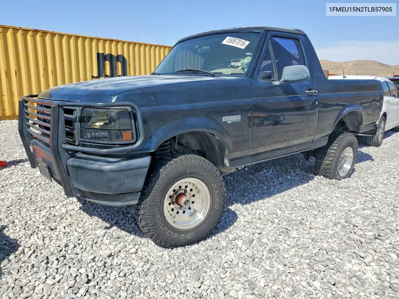 1996 Ford Bronco U100 VIN: 1FMEU15N2TLB57905 Lot: 55067016
