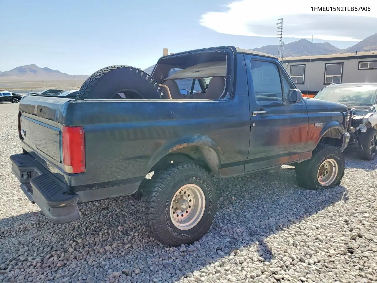 1996 Ford Bronco U100 VIN: 1FMEU15N2TLB57905 Lot: 55067016