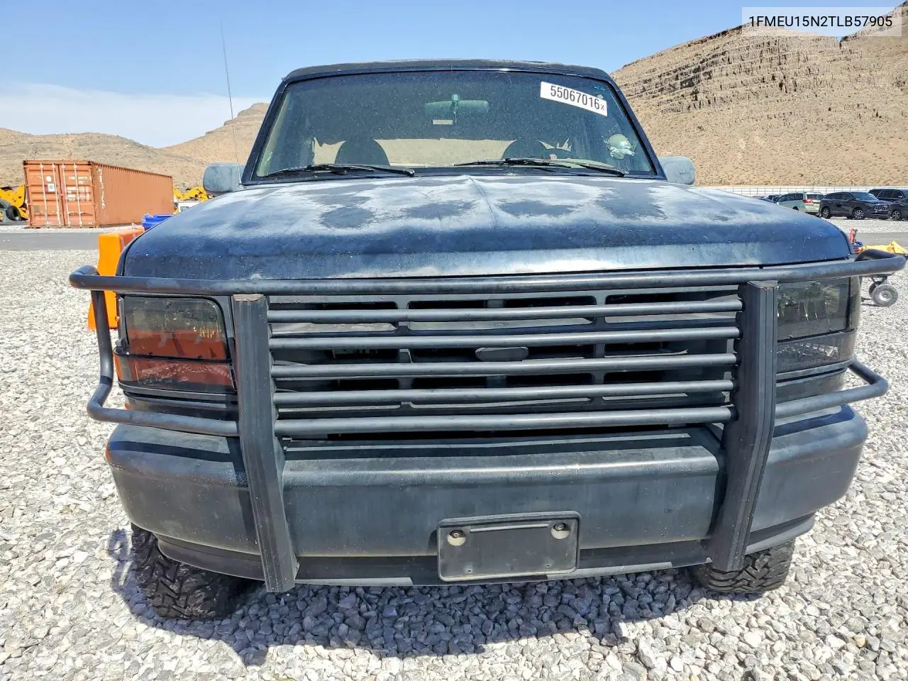 1996 Ford Bronco U100 VIN: 1FMEU15N2TLB57905 Lot: 55067016