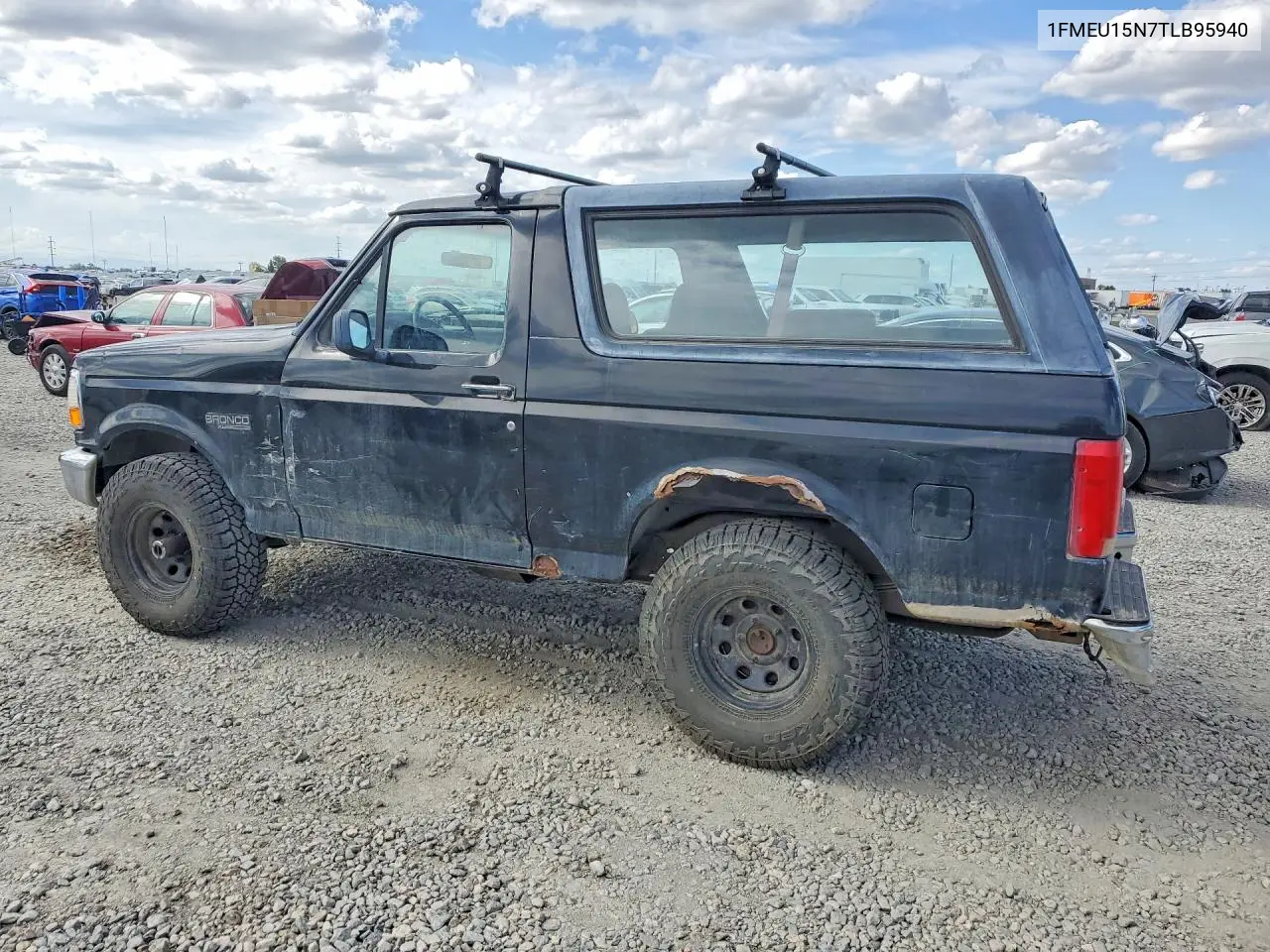 1996 Ford Bronco U100 VIN: 1FMEU15N7TLB95940 Lot: 55397476