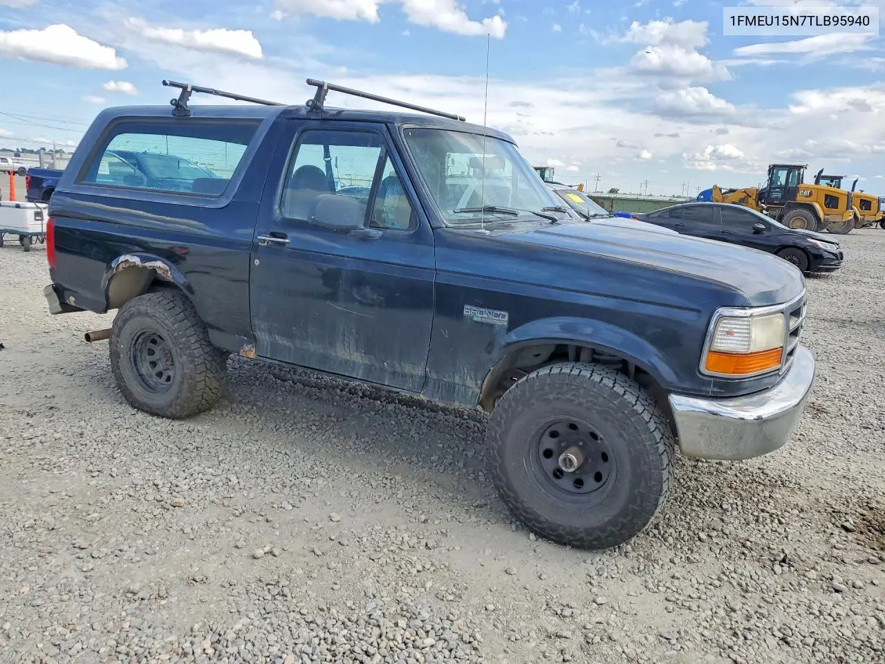 1996 Ford Bronco U100 VIN: 1FMEU15N7TLB95940 Lot: 55397476