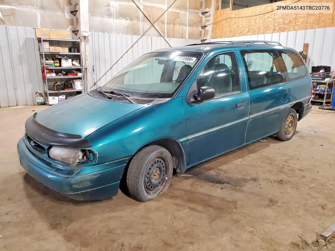 1996 Ford Windstar Wagon VIN: 2FMDA5143TBC20776 Lot: 57770986