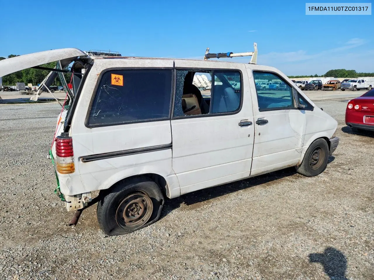 1996 Ford Aerostar VIN: 1FMDA11U0TZC01317 Lot: 58344976