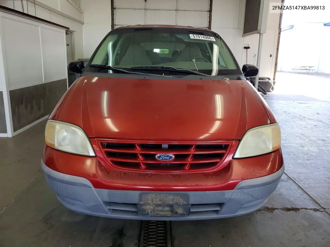 1999 Ford Windstar Lx VIN: 2FMZA5147XBA99813 Lot: 51914986