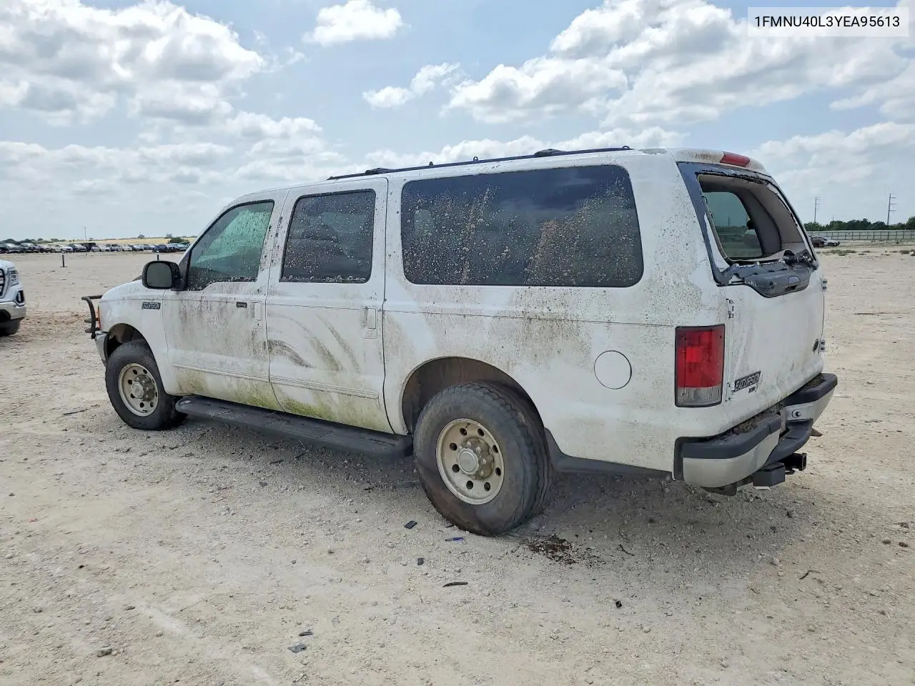 2000 Ford Excursion Xlt VIN: 1FMNU40L3YEA95613 Lot: 58741916