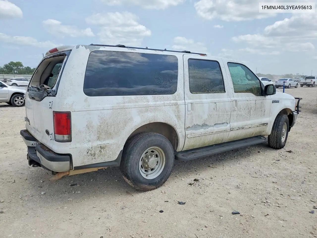 2000 Ford Excursion Xlt VIN: 1FMNU40L3YEA95613 Lot: 58741916