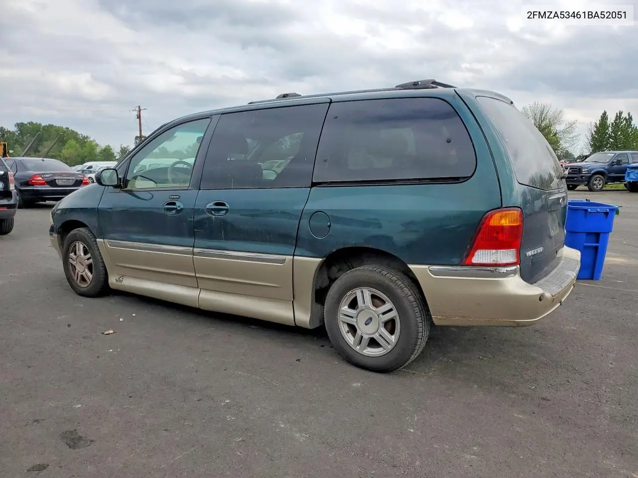 2001 Ford Windstar Sel VIN: 2FMZA53461BA52051 Lot: 52827276