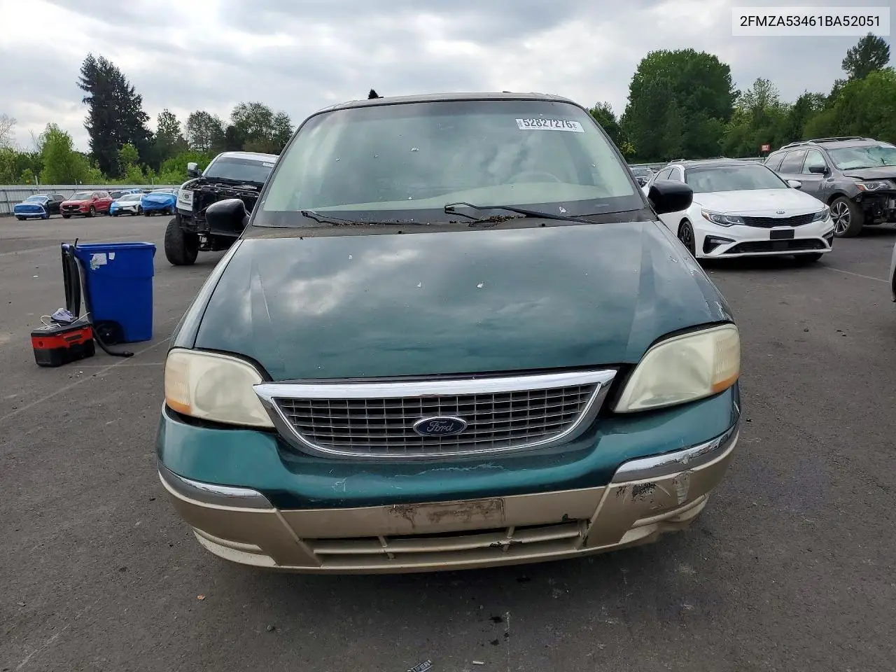 2001 Ford Windstar Sel VIN: 2FMZA53461BA52051 Lot: 52827276