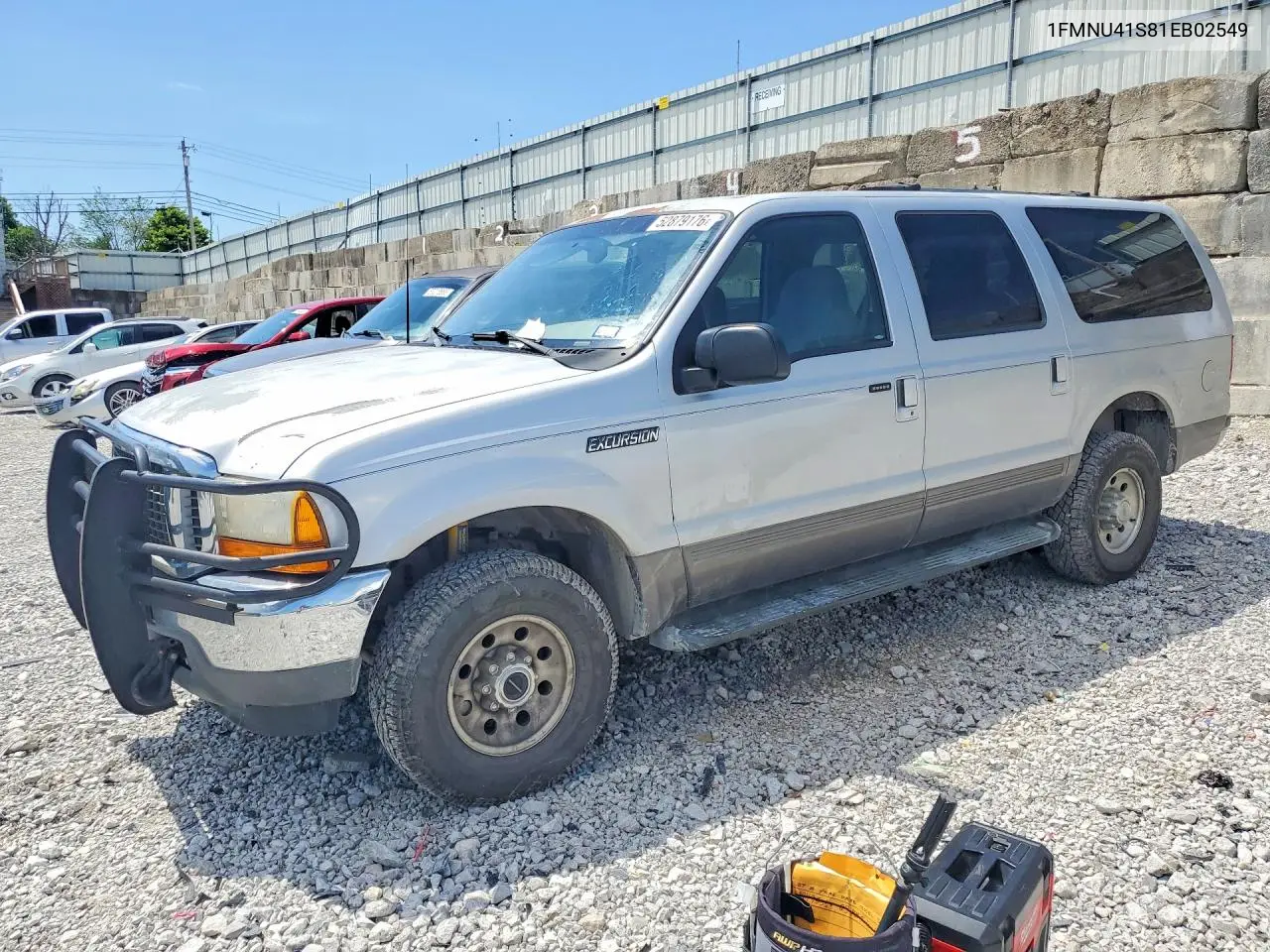 2001 Ford Excursion Xlt VIN: 1FMNU41S81EB02549 Lot: 52879176