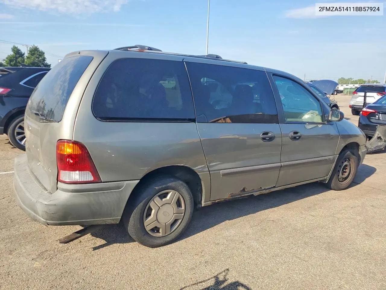 2001 Ford Windstar Lx VIN: 2FMZA51411BB57924 Lot: 53420156