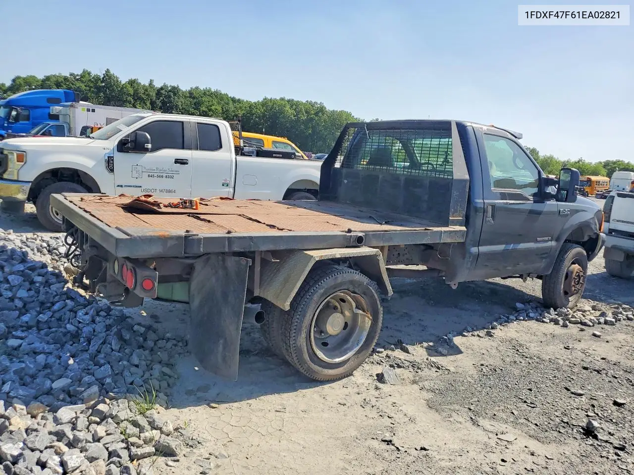 2001 Ford F450 Super Duty VIN: 1FDXF47F61EA02821 Lot: 77248895