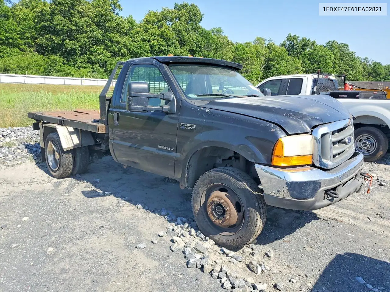 2001 Ford F450 Super Duty VIN: 1FDXF47F61EA02821 Lot: 77248895