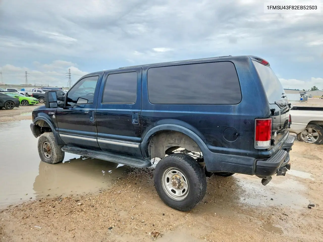 2002 Ford Excursion Limited VIN: 1FMSU43F82EB52503 Lot: 57266456