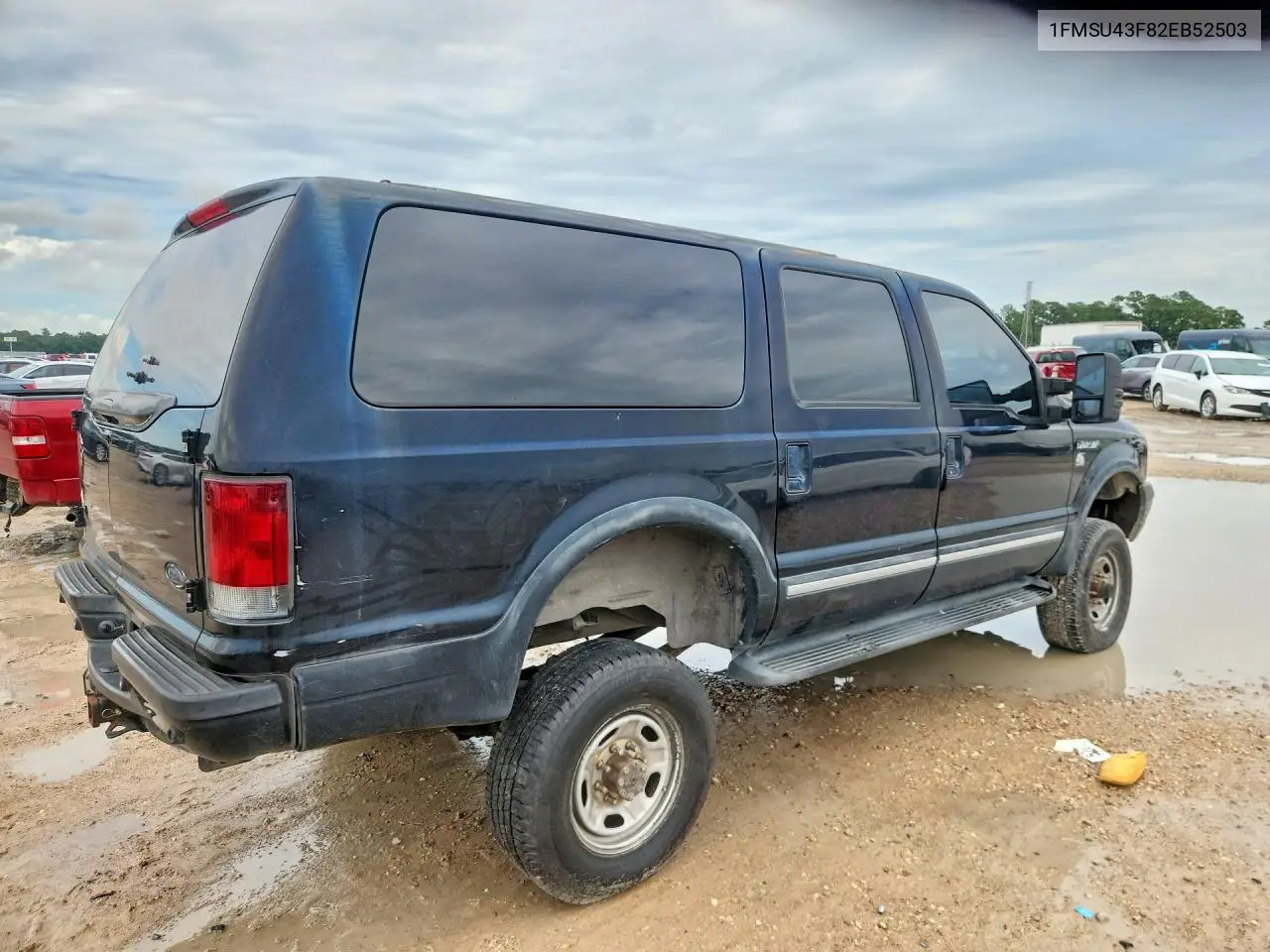2002 Ford Excursion Limited VIN: 1FMSU43F82EB52503 Lot: 57266456