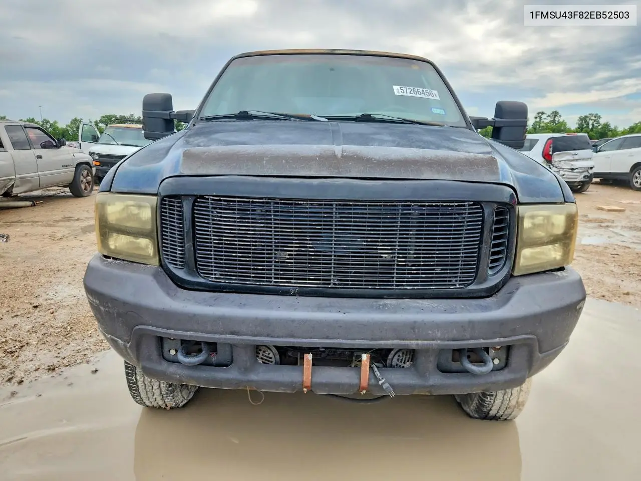2002 Ford Excursion Limited VIN: 1FMSU43F82EB52503 Lot: 57266456