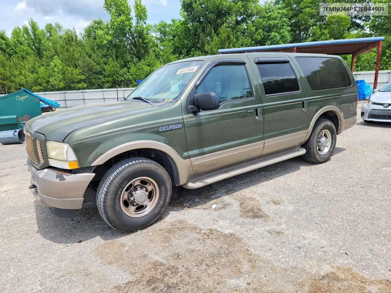 2003 Ford Excursion Eddie Bauer VIN: 1FMNU44P53EB44901 Lot: 53073046