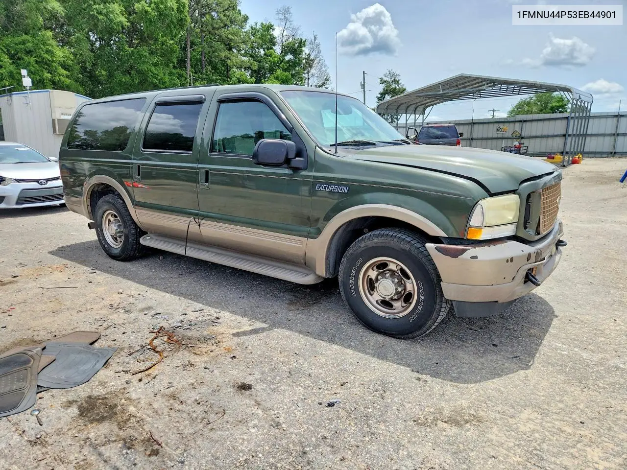 2003 Ford Excursion Eddie Bauer VIN: 1FMNU44P53EB44901 Lot: 53073046