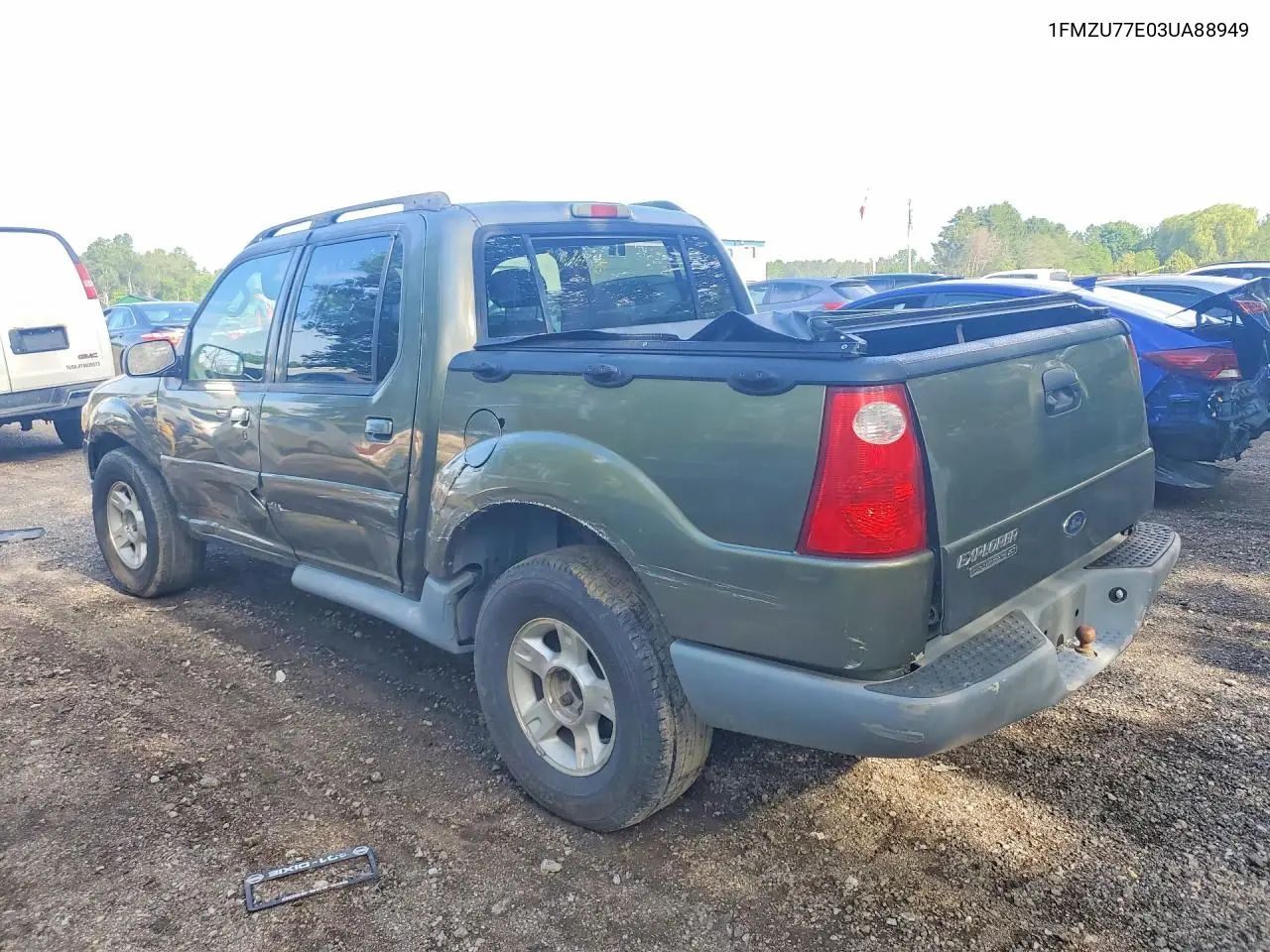 2003 Ford Explorer Sport Trac VIN: 1FMZU77E03UA88949 Lot: 54208936