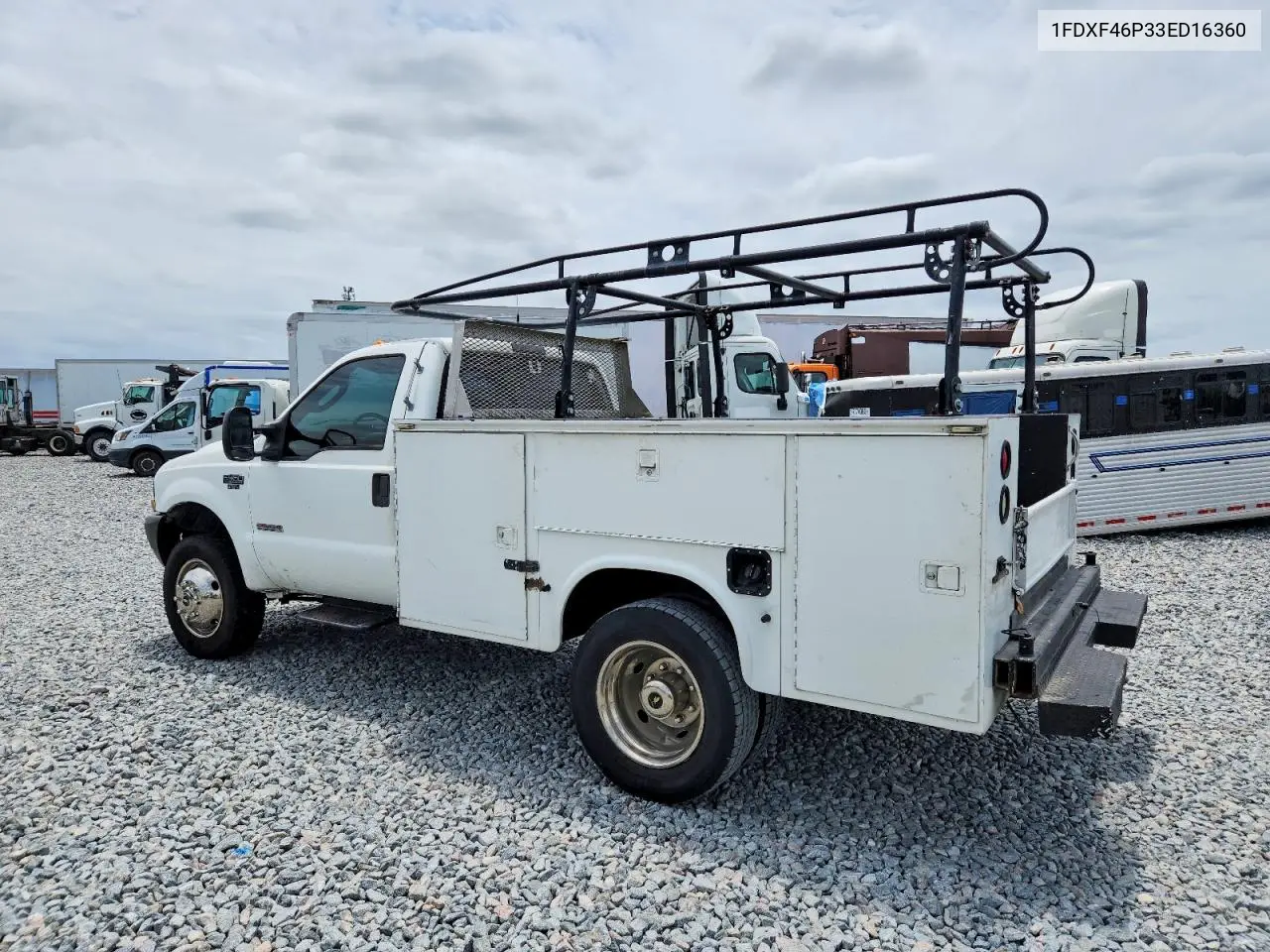 2003 Ford F450 Super Duty VIN: 1FDXF46P33ED16360 Lot: 55860246