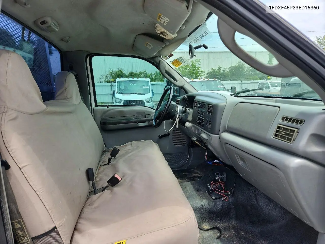 2003 Ford F450 Super Duty VIN: 1FDXF46P33ED16360 Lot: 55860246
