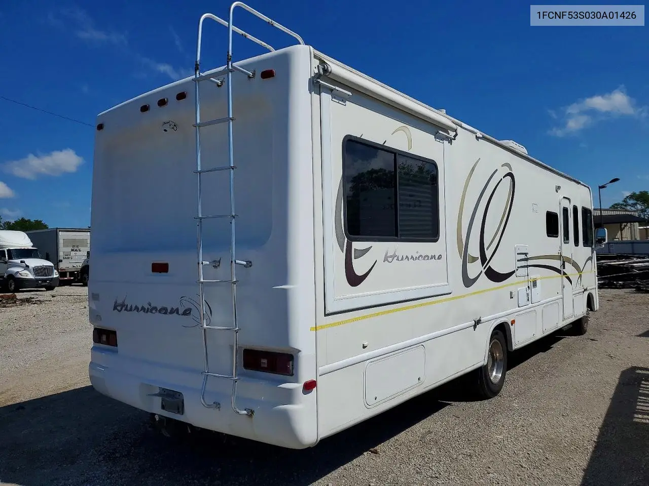 2003 Four Winds Hurricane Rv VIN: 1FCNF53S030A01426 Lot: 58018846