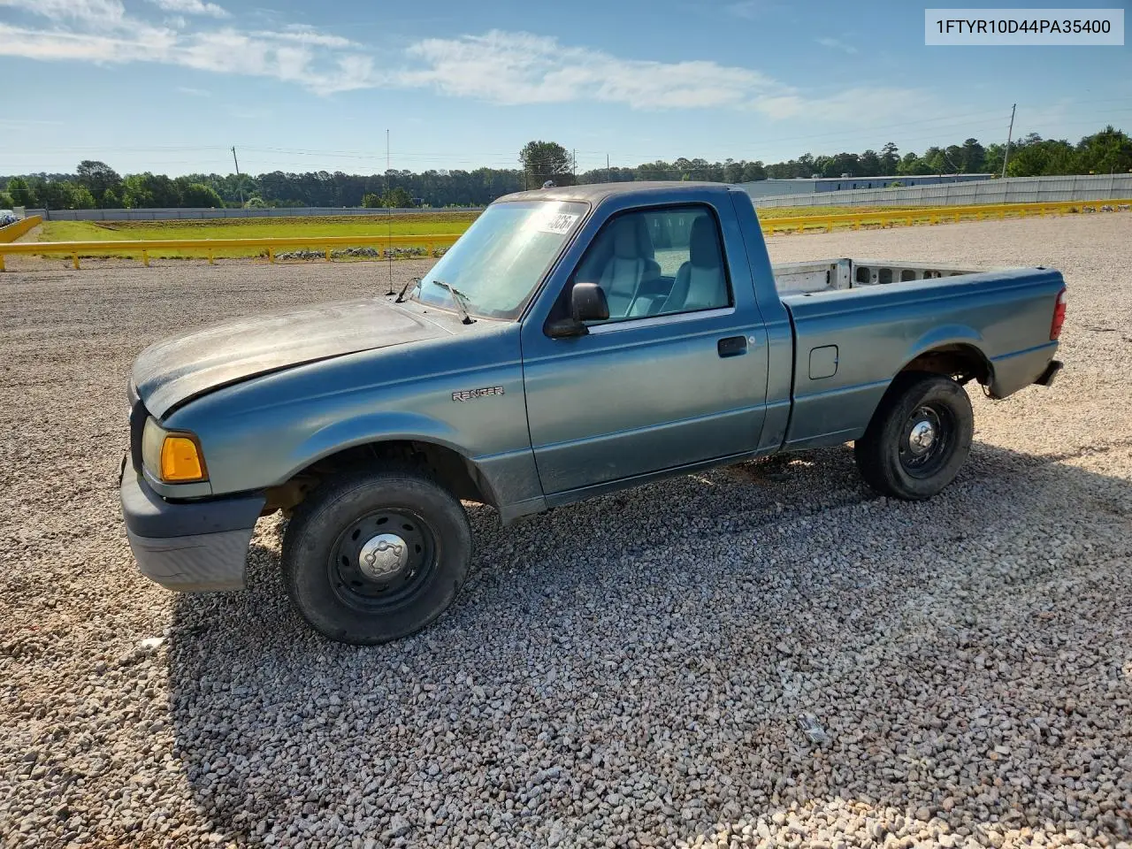 2004 Ford Ranger VIN: 1FTYR10D44PA35400 Lot: 53664306
