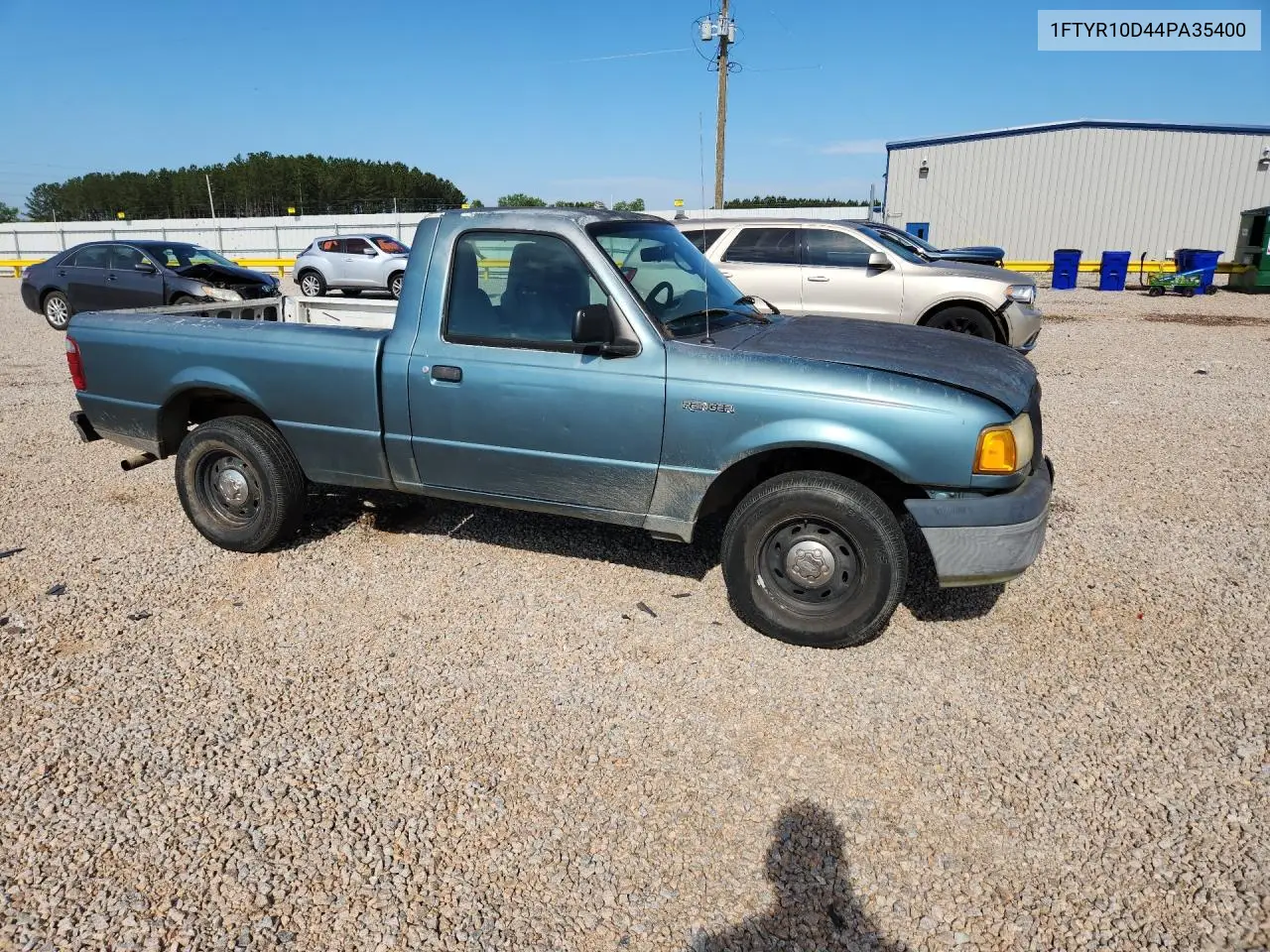 2004 Ford Ranger VIN: 1FTYR10D44PA35400 Lot: 53664306