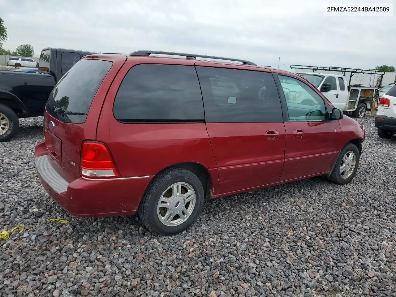 2004 Ford Freestar Sel VIN: 2FMZA52244BA42509 Lot: 54648316