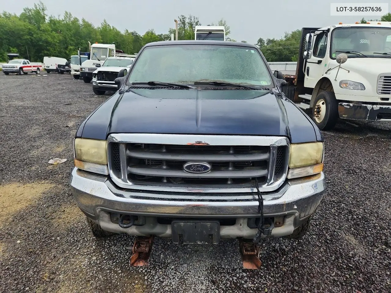 2004 Ford 250 Super Dut VIN: 1FTNX21L54EA50813 Lot: 58257636