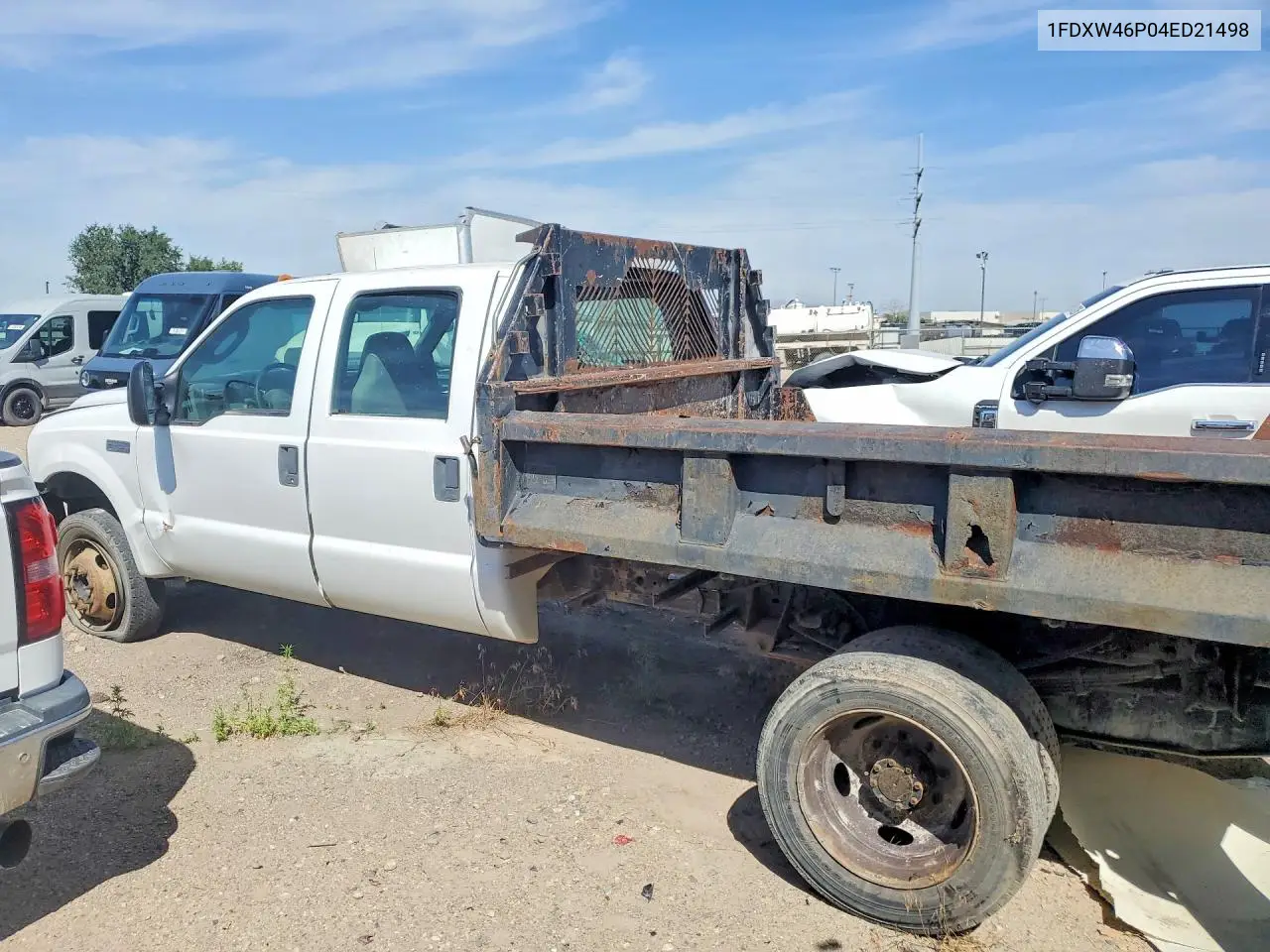 2004 Ford F450 Super Duty VIN: 1FDXW46P04ED21498 Lot: 59598886
