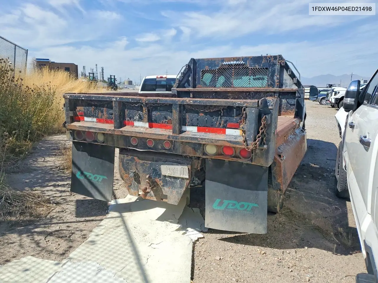 2004 Ford F450 Super Duty VIN: 1FDXW46P04ED21498 Lot: 59598886