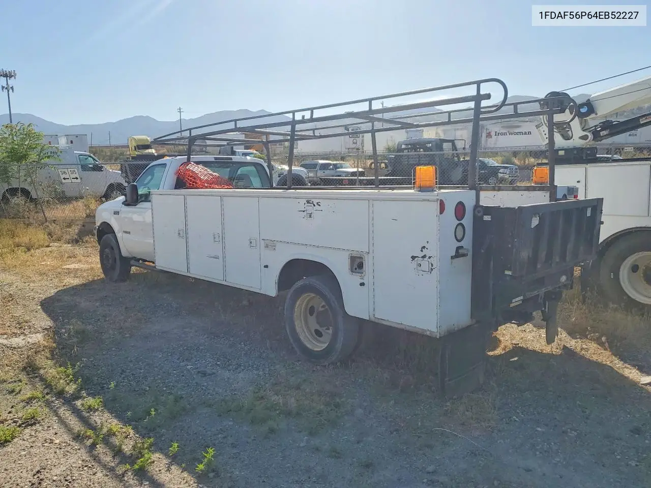 2004 Ford F550 Super Duty VIN: 1FDAF56P64EB52227 Lot: 59617716