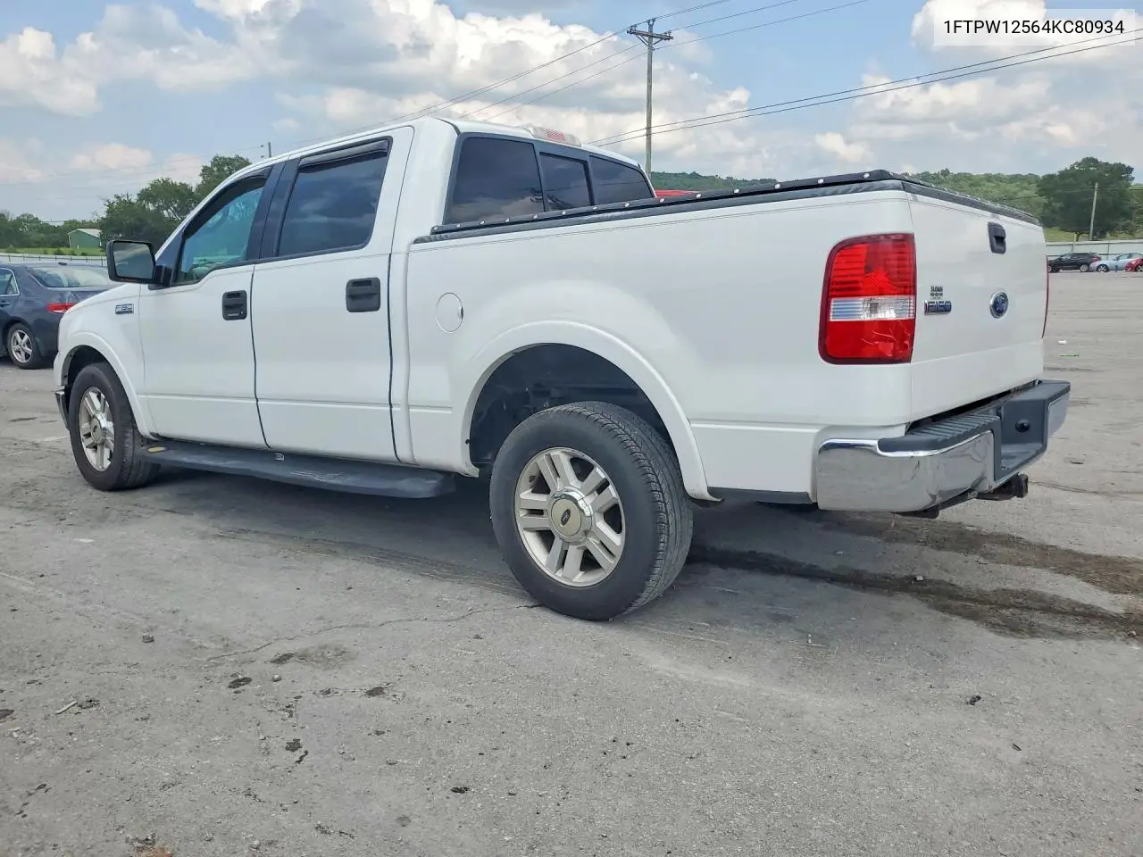 2004 Ford F150 Supercrew VIN: 1FTPW12564KC80934 Lot: 61955336